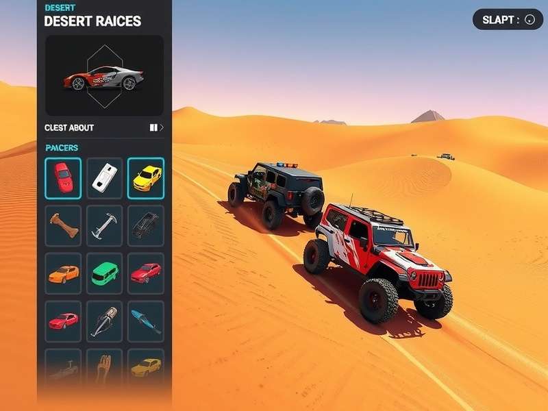 Desert Drifters advanced racing technique demonstration